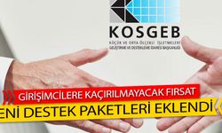 KOSGEB Desteklerinde Büyük Artış! Yeni Destekler Eklendi