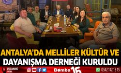 Antalya'da Mellililer Kültür ve Dayanışma Derneği Kuruldu!