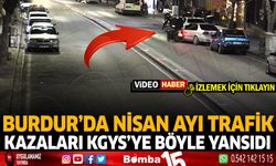 Burdur’da Mart ayında meydana gelen trafik kazaları KGYS’ye böyle yansıdı.