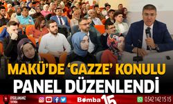 MAKÜ'de 'Gazze' konulu panel düzenlendi