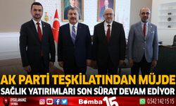 AK Parti Burdur İl Teşkilatından Müjde Sağlık Yatırımları Son Sürat Devam Ediyor