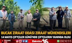 Bucak Ziraat Odası Ziraat Mühendisleri 14 Mayıs Çiftçiler Günü'nde çiftçilerin yanında oldu