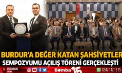 Burdur'a Değer Katan Şahsiyetler Açılış Töreni Gerçekleşti