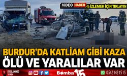 Burdur'da Katliam Gibi Kaza Ölü ve Yaralılar Var