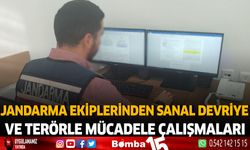 Jandarma Ekiplerinden Sanal Devriye ve Terörle Mücadele Çalışmaları