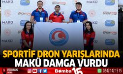 Sportif Dron Yarışlarına MAKÜ Damga Vurdu