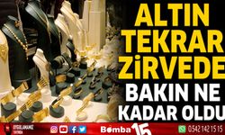 Altın Tekrar Zirvede Bakın Ne kadar Oldu