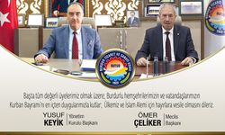 BUTSO Başkanı Yusuf Keyik ve Meclis Başkanı Ömer Çeliker'den Kurban Bayramı Mesajı