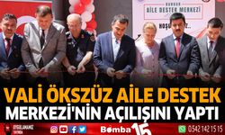 Vali Öksüz Aile Destek Merkezi'nin Açılışını Yaptı