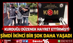 Kurduğu düzenek hayret ettirmişti, şimdi ikinci bir şok daha yaşadı