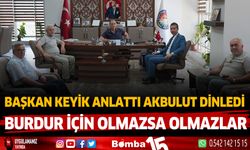 BUTSO Başkanı Yusuf Keyik anlattı, CHP’li İzzet Akbulut dinledi