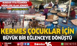 Burdur Kemal Solmaz Ortaokulundan renkli kermes