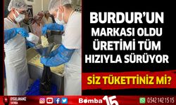 Burdur MAKÜ'nün keçi tulum peynirinin üretimi tüm hızıyla sürüyor