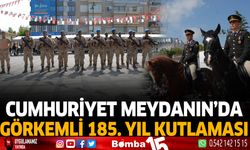 Cumhuriyet Meydanın'da görkemli 185. yıl kutlaması