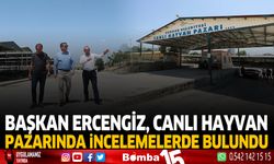 Burdur Belediye Başkanı Ali Orkun Ercengiz, Yaklaşan Kurban Bayramı öncesinde Canlı Hayvan Pazarında incelemelerde bulun