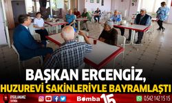 Başkan Ercengiz, huzurevi sakinleriyle bayramlaştı