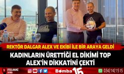 Rektör Dalgar Alex De Souza ve ekibi ile bir araya geldi