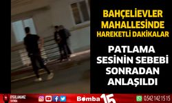 Burdur Bahçelievler Mahallesinde patlama sesi