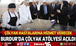 Burdur'da çölyak atölyesi açıldı