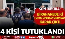 Burdur fuhuş operasyonunda 4 kişi tutuklandı