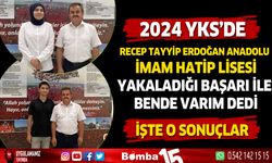 Burdur Recep Tayyip Erdoğan Anadolu İmam Hatip Lisesinden YKS Başarısı