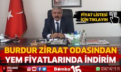 Burdur Ziraat Odasından Yem Fiyatlarında İndirim