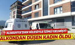 Almanya'dan izinli gelmişti. Balkondan düşerek hayatını kaybetti