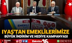 Iyaş’tan emeklilerimize büyük indirim ve hediye kampanyası