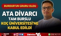 Ata Divarcı tam burslu Koç Üniversitesi'ne kabul edildi