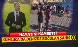 Kumluca'da denizde boğulan şahıs hayatını kaybetti