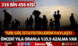 TUİK 2023 göç istatistiklerini paylaştı... geçen yıla oranla %35,9 azalma var