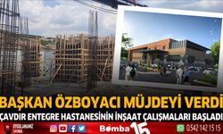Başkan Özboyacı müjdeyi verdi 'Çavdır entegre hastanesinin inşaat çalışmaları başladı'