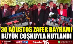 30 Ağustos Zafer Bayramı’nın 102’inci yılı Burdur’da coşku ile kutlandı