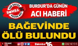 Burdur'da günün acı olayı. Yaşlı adam ölü bulundu