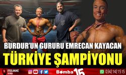 Burdur’un Gururu: Emrecan Kayacan Türkiye Şampiyonu!