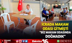 Döşemealtı belediye başkanının yeni makam koltuk ve masası