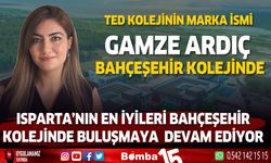 TED Kolejinin marka ismi Gamze Ardıç Bahçeşehir Kolejinde