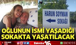 Oğlunun ismi yaşadığı sokakta yaşatılacak