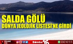 Salda Gölü Dünya Jeolojik Listesi'ne girdi