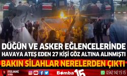 Jandarma aradığı silahlar dolap çekmeceleri, kombi dolapları ve saksıların içinden çıktı