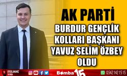 AK Parti Burdur Gençlik Kolları Başkanı ataması yapıldı