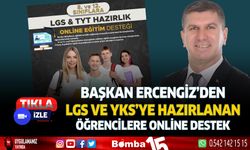 Başkan Ali Orkun Ercengiz’den sınavlara hazırlanan öğrencilere online destek