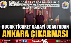 Bucak Ticaret Sanayi Odası'ndan Ankara çıkarması