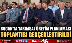 Bucak’ta tarımsal üretim planlanması için toplantı düzenlendi