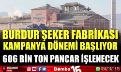 Burdur TÜRKŞEKER 2024-2025 kampanya dönemi başlıyor