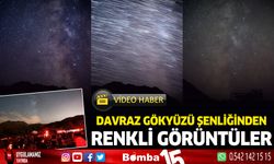 Davraz gökyüzü şenliği renkli görüntülere sahne oldu