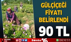 Isparta’da gül çiçeğinin taban fiyatı belirlendi