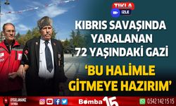 Kıbrıs Gazisi Salih Özcakka'ya gazilik madalyası verildi