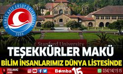 MAKÜ’lü Bilim İnsanları Dünya Listelerinde Yer Aldı