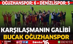 Oğuzhanspor, Denizlispor maçı sona erdi. Tur atlayan taraf Bucak Oğuzhanspor oldu